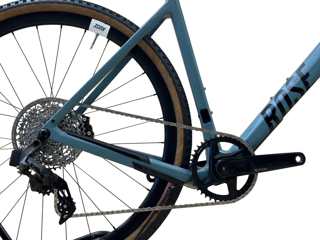 Rose Backroad Rival eTap AXS XPLR Gravelbike Refurbished Gebruikte fiets 