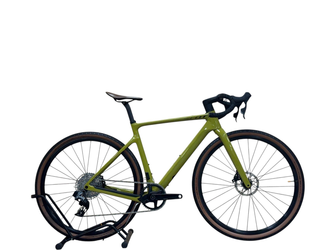 scott gravel bike gelb Scott Addict Gravel 20 Gravel bike Refurbished second -hand Gravel bike – H&B Exclusive