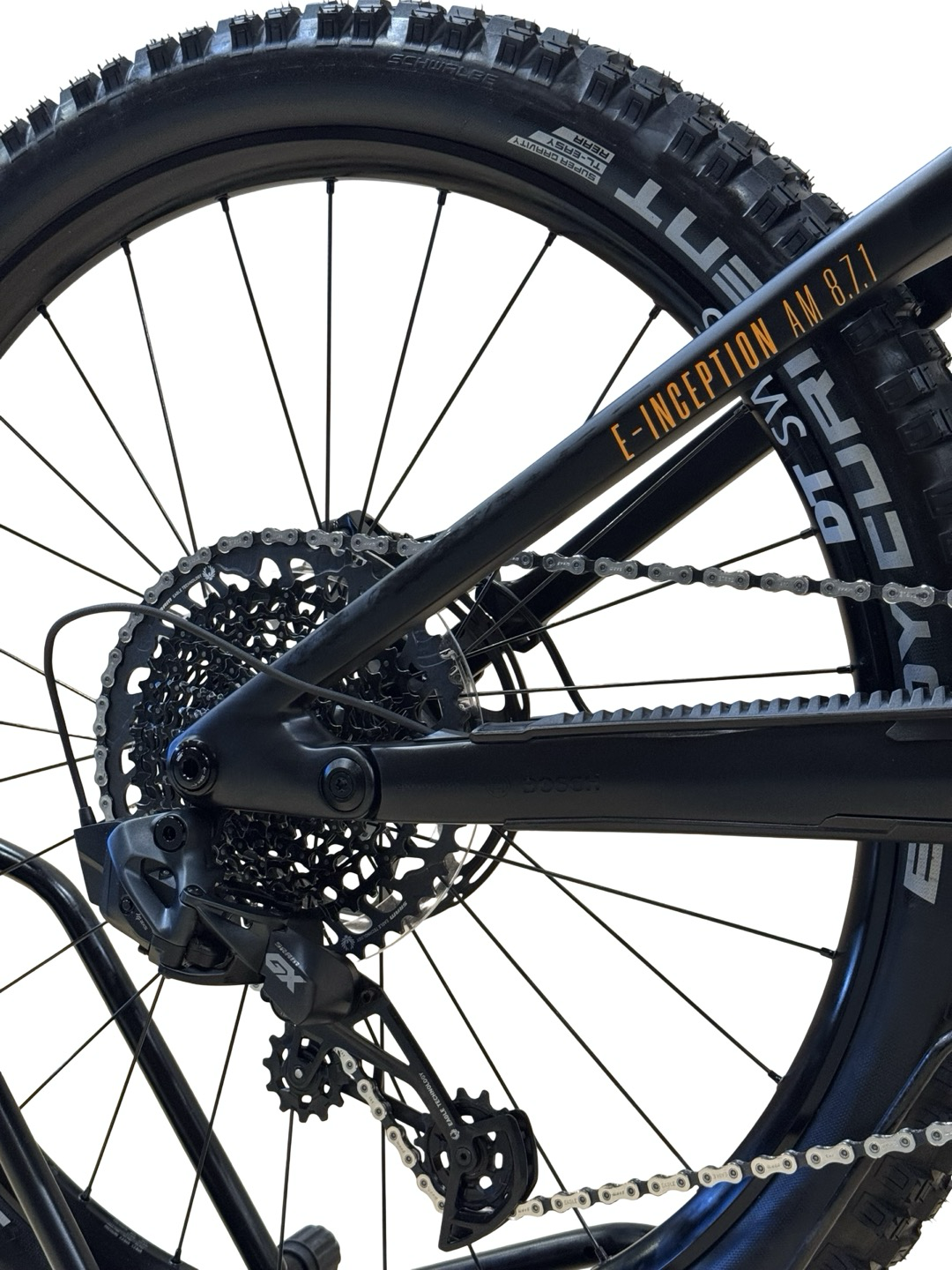 Stevens E-Inception AM 8.7.1 GTF elektrické horské bicykel Zrekonštruovaný Použitý bicykel 
